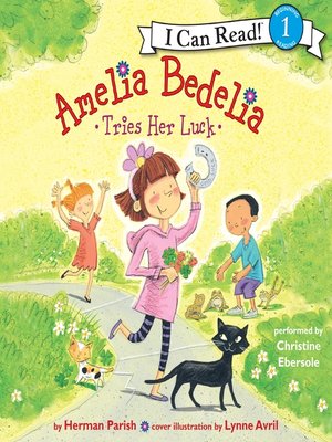 cover image of Amelia Bedelia Tries Her Luck